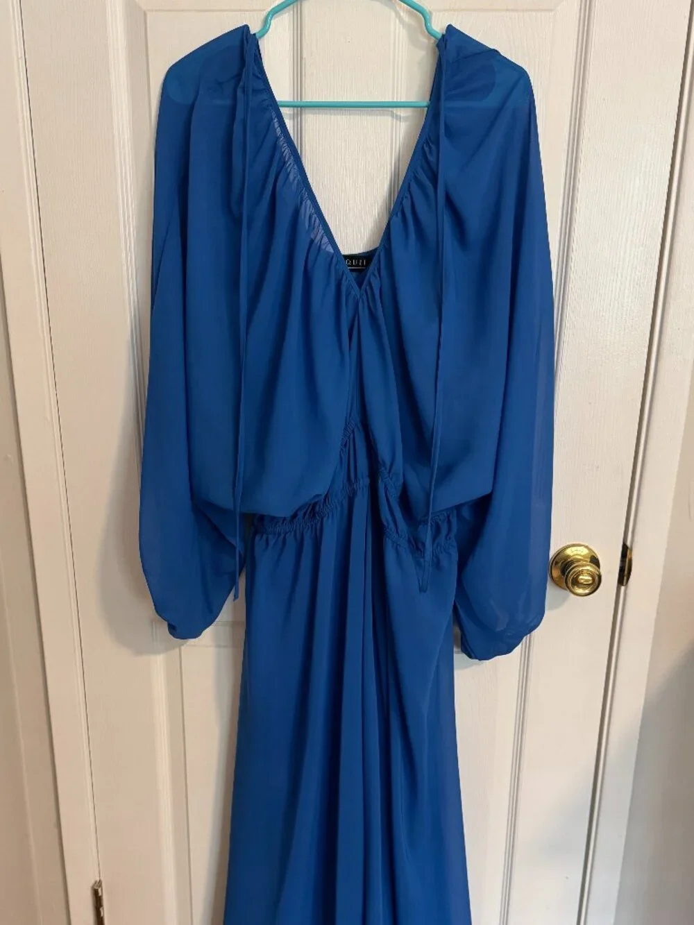 ELOQUII Flowy Royal Blue Dress